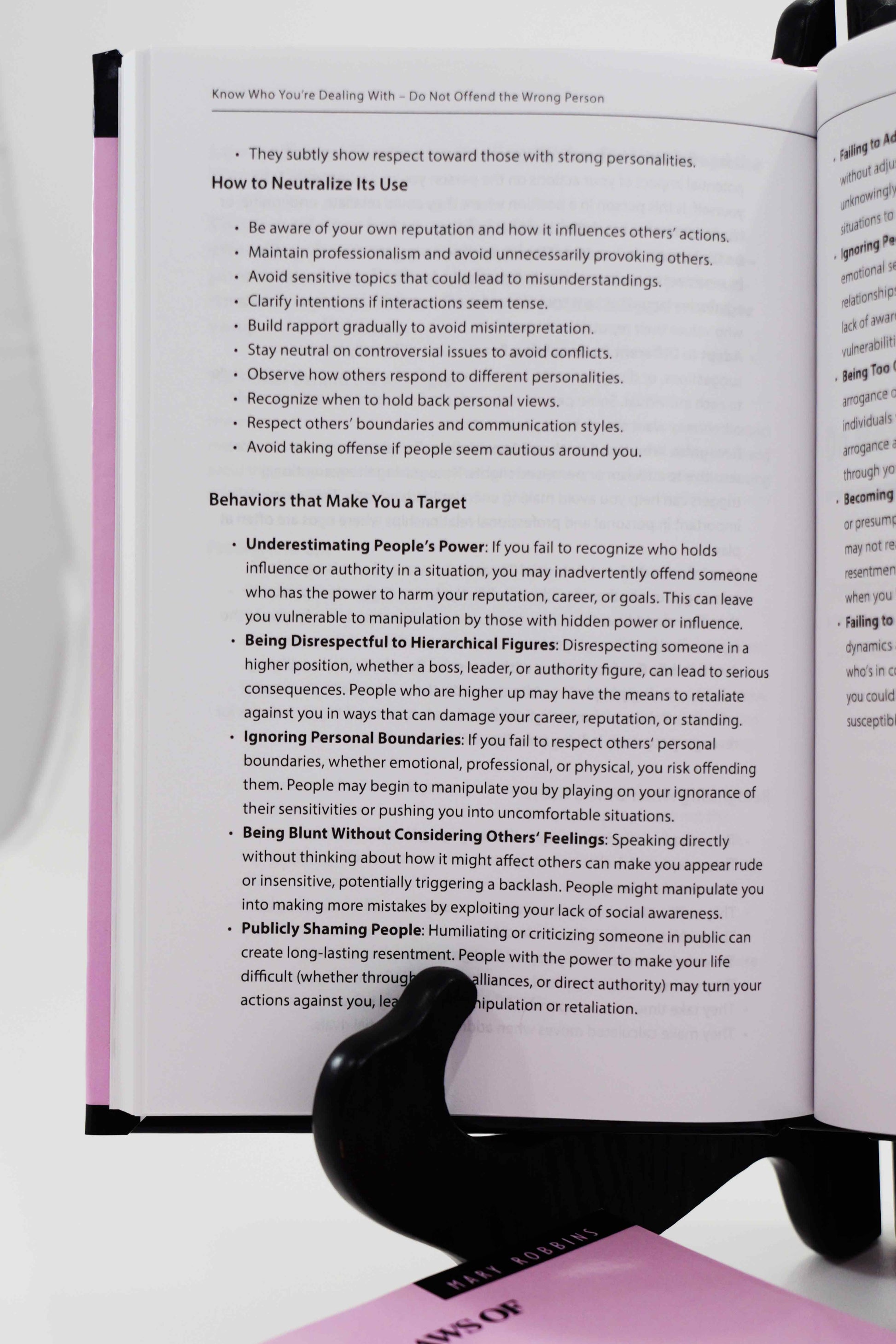 Behaviors that make you a target for manipulation. How to neutralize a powerplay