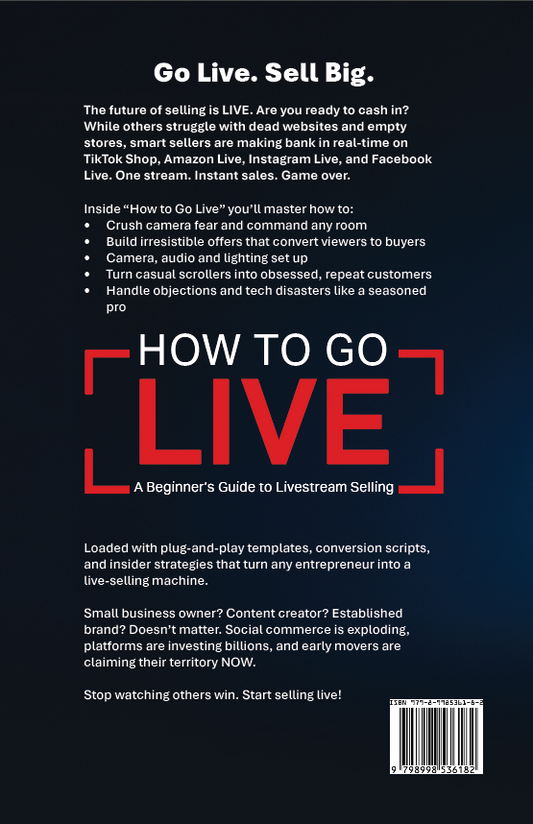 How to Go Live: A Beginner's Guide To Livestream Selling