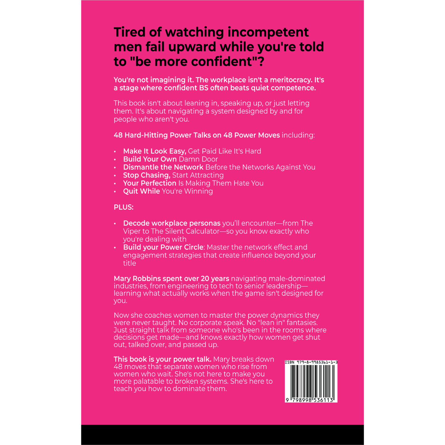 Power Talks Bullsh*t Walks